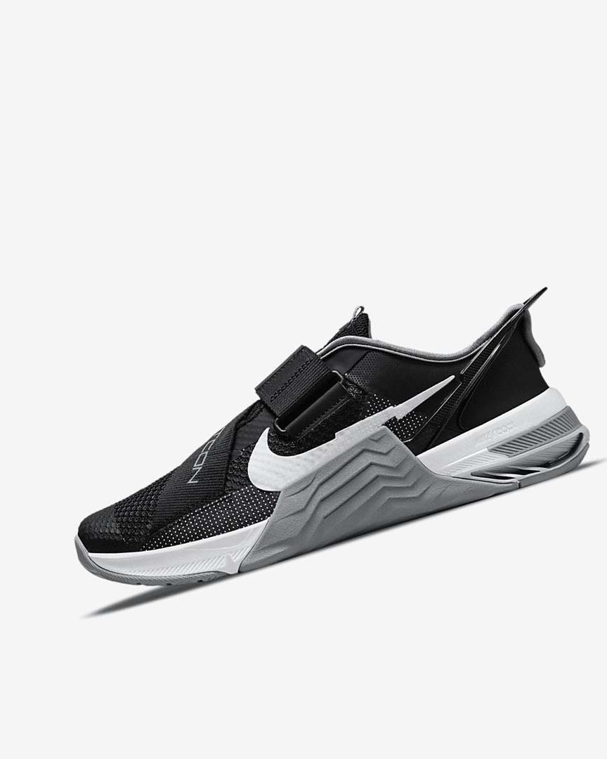 Zapatillas Deportivos Nike Metcon 7 FlyEase Mujer Negras Gris Blancas Plateadas | CR2401