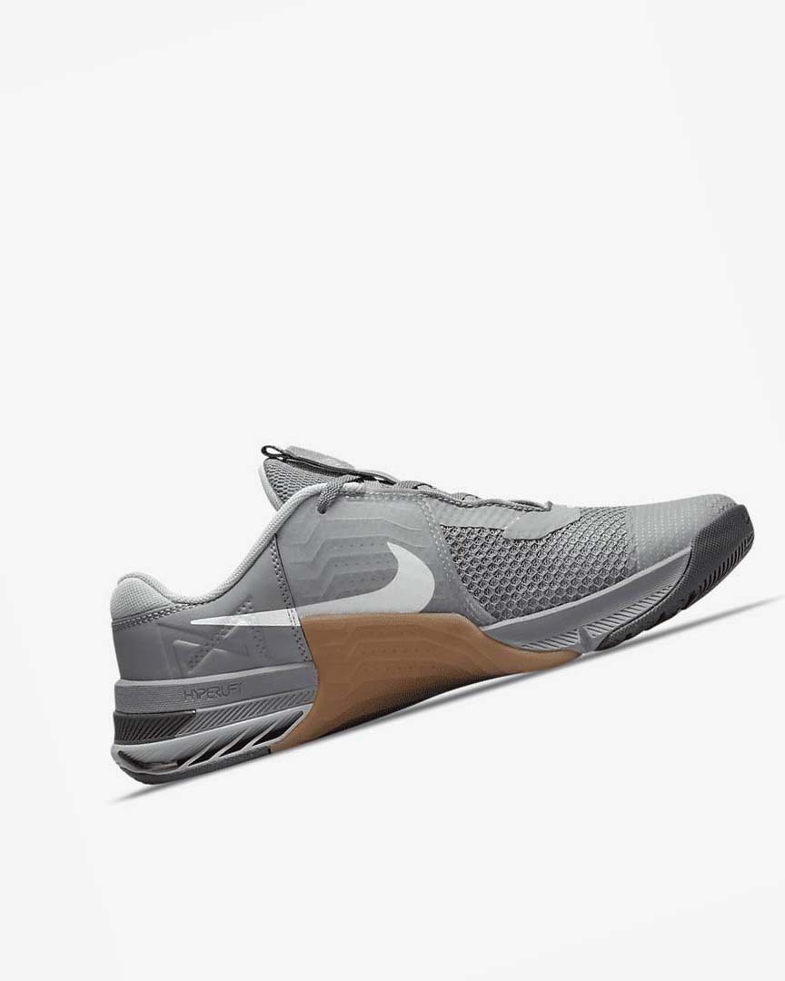 Zapatillas Deportivos Nike Metcon 7 Hombre Gris Marrones Gris Oscuro Blancas | CR5197