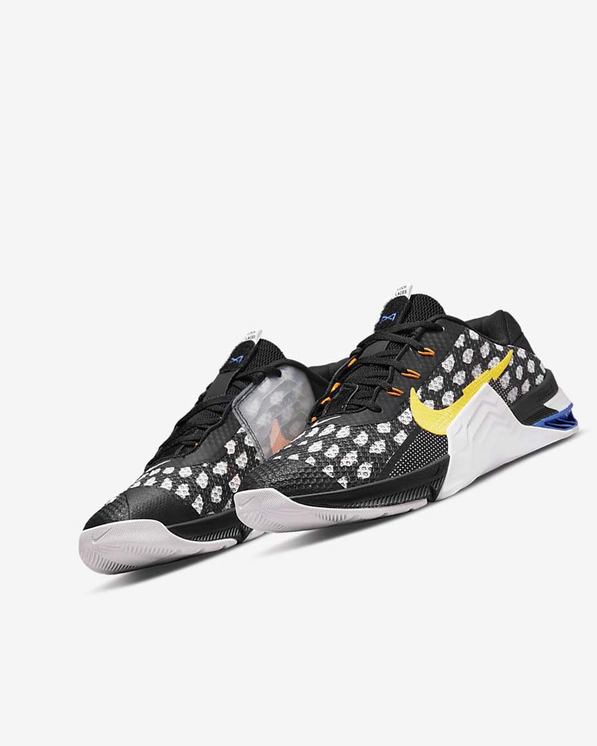 Zapatillas Deportivos Nike Metcon 7 Mujer Negras Blancas Azules Amarillo | CR3054