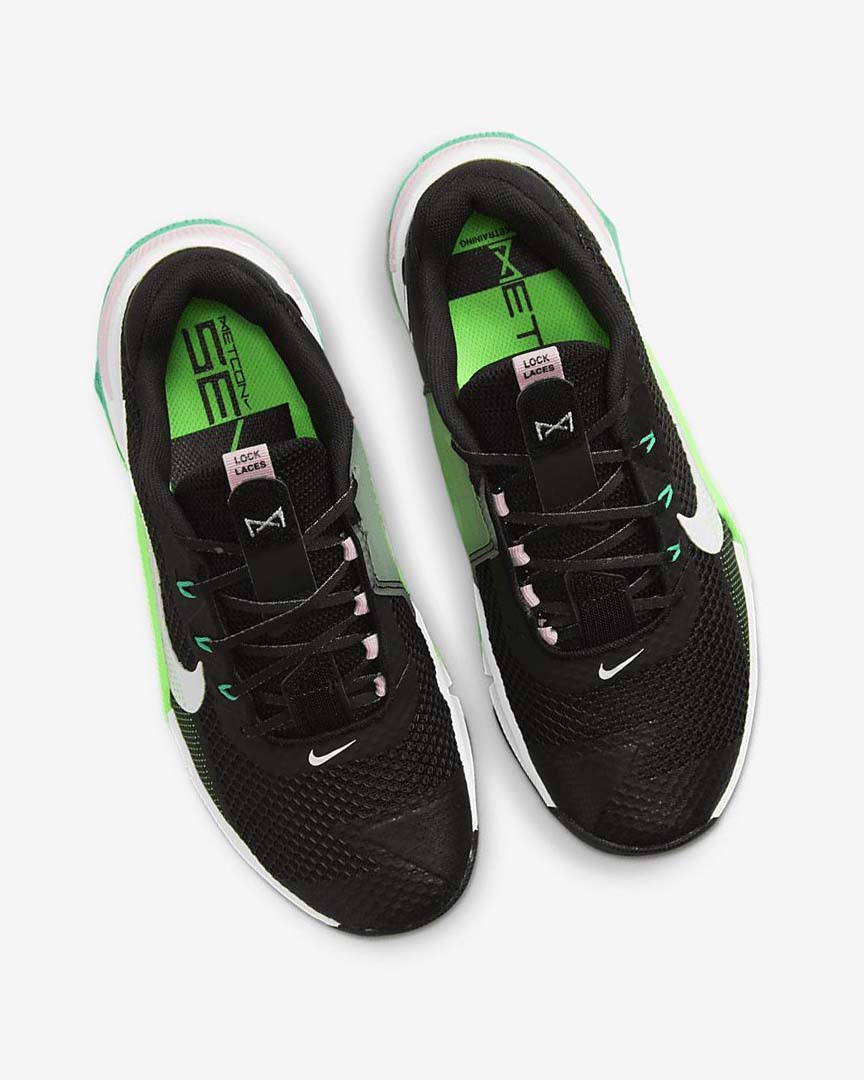 Zapatillas Deportivos Nike Metcon 7 Mujer Negras Verde Rosas Blancas | CR5365