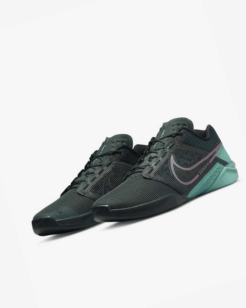 Zapatillas Deportivos Nike Zoom Metcon Turbo 2 Hombre Verde Oliva Turquesa | CR5469