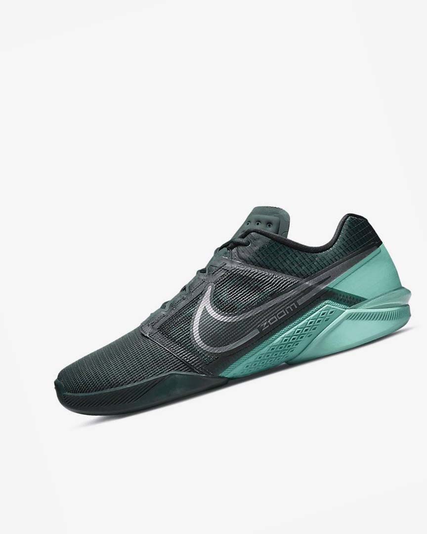 Zapatillas Deportivos Nike Zoom Metcon Turbo 2 Hombre Verde Oliva Turquesa | CR5469