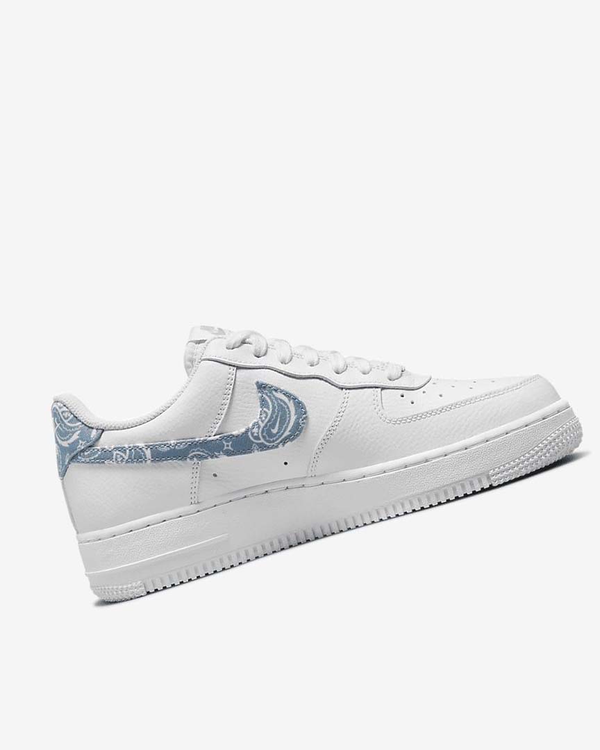 Zapatillas Nike Air Force 1 '07 Essential Mujer Blancas Blancas Blancas Azules | CR4754