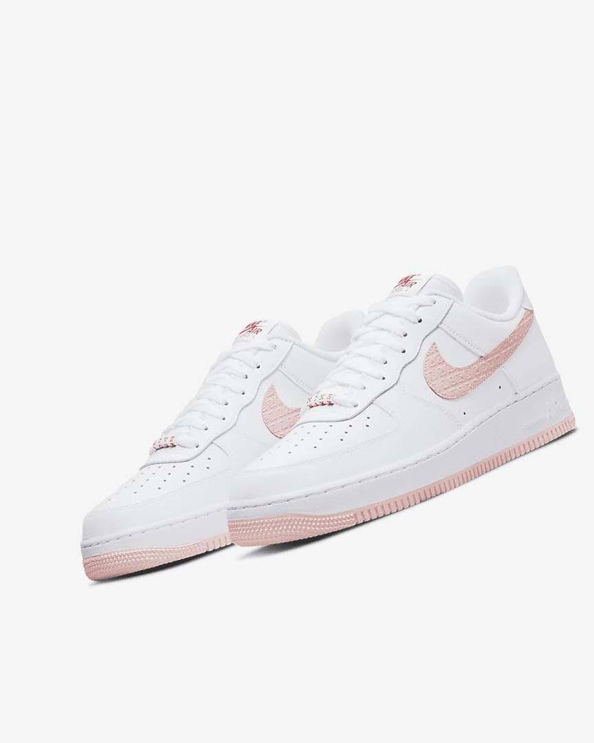 Zapatillas Nike Air Force 1 '07 Hombre Blancas Rojas | CR2705