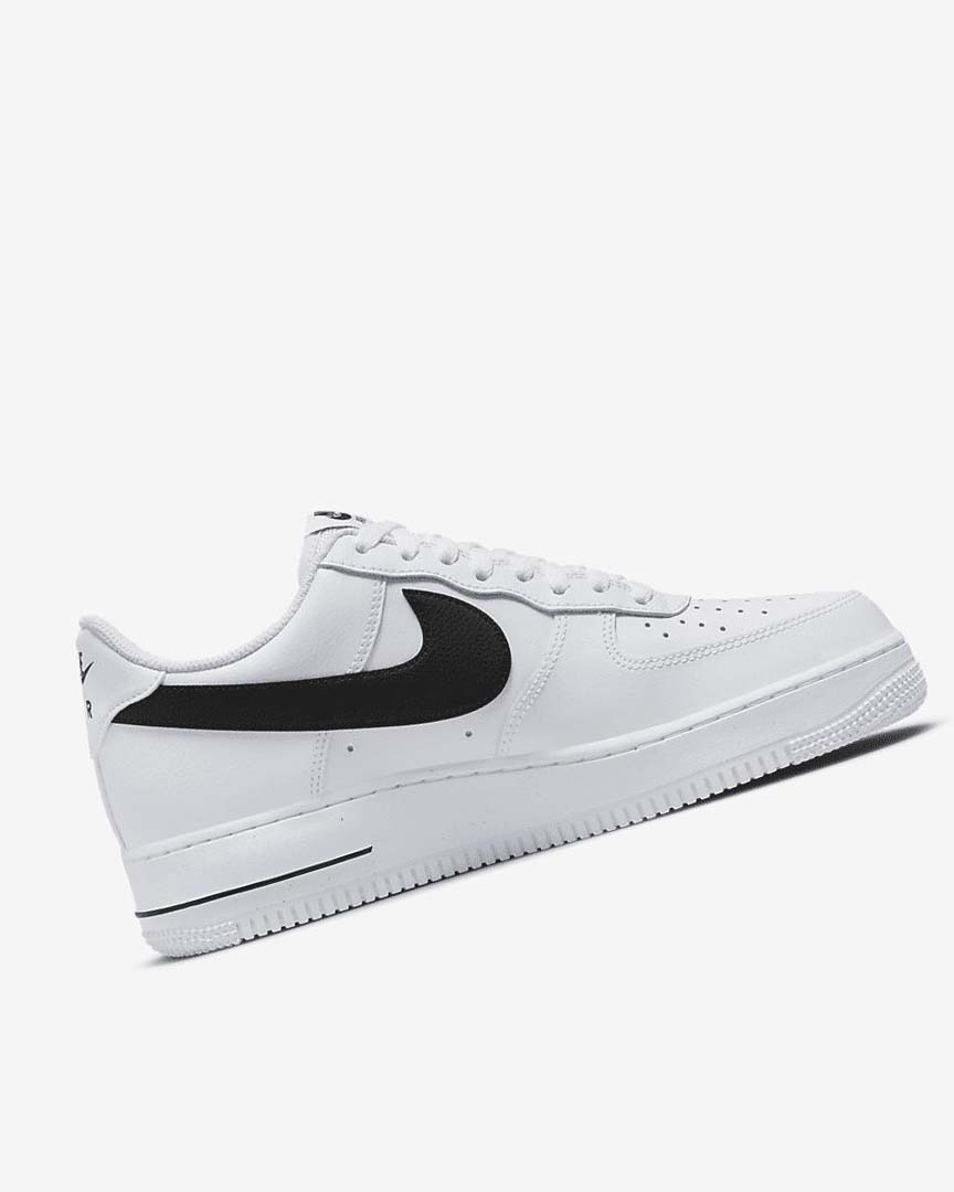 Zapatillas Nike Air Force 1 '07 Hombre Blancas Negras | CR5385