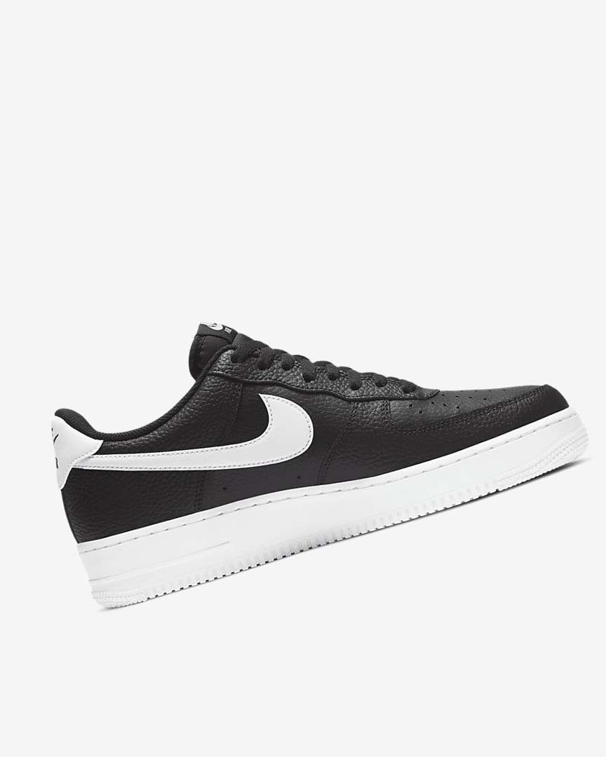 Zapatillas Nike Air Force 1 '07 Hombre Negras Blancas | CR2961