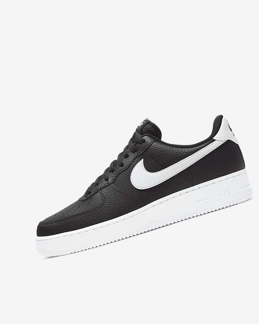 Zapatillas Nike Air Force 1 \'07 Hombre Negras Blancas | CR2961