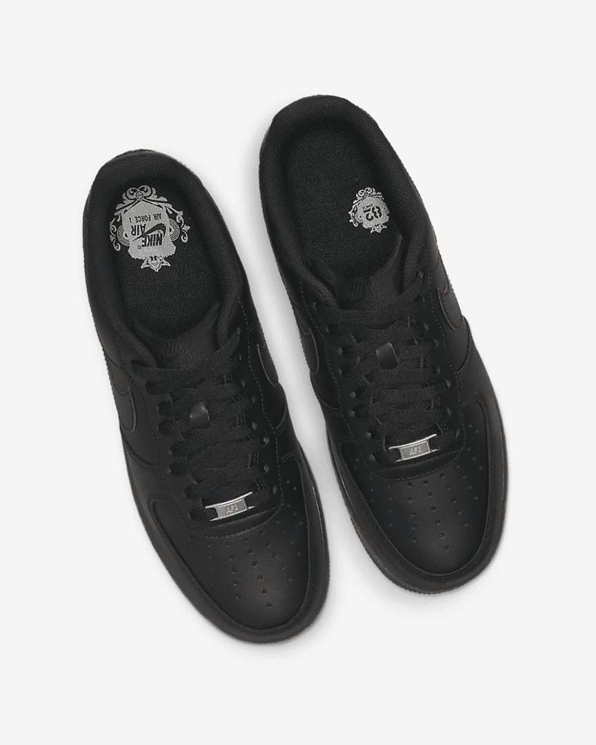 Zapatillas Nike Air Force 1 '07 Hombre Negras Negras | CR5226