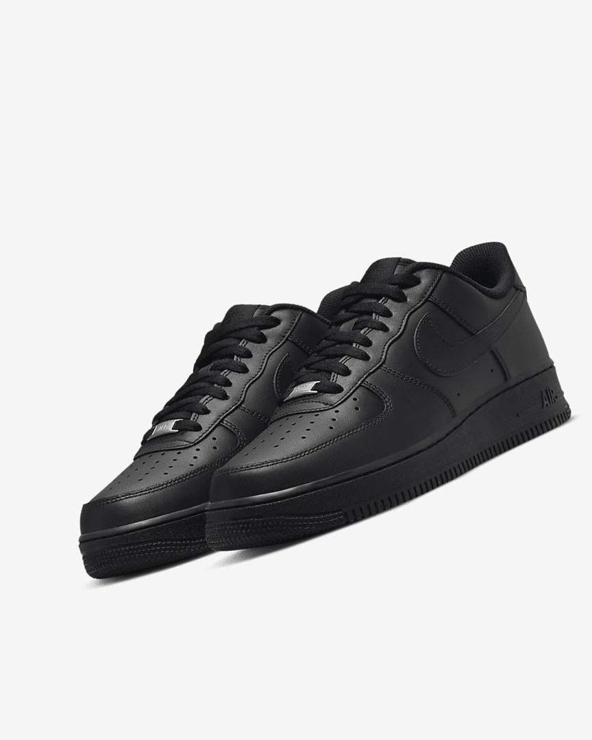 Zapatillas Nike Air Force 1 '07 Hombre Negras Negras | CR5226