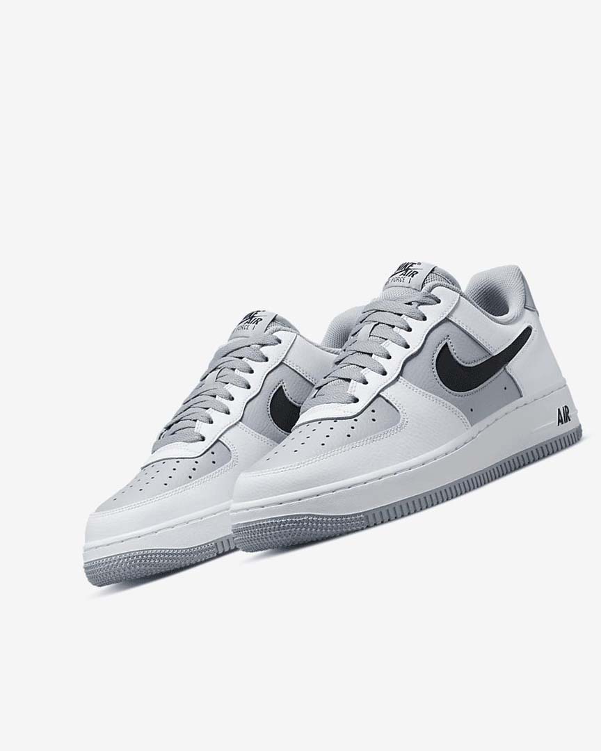 Zapatillas Nike Air Force 1 '07 LV8 Hombre Blancas Gris Negras | CR5024