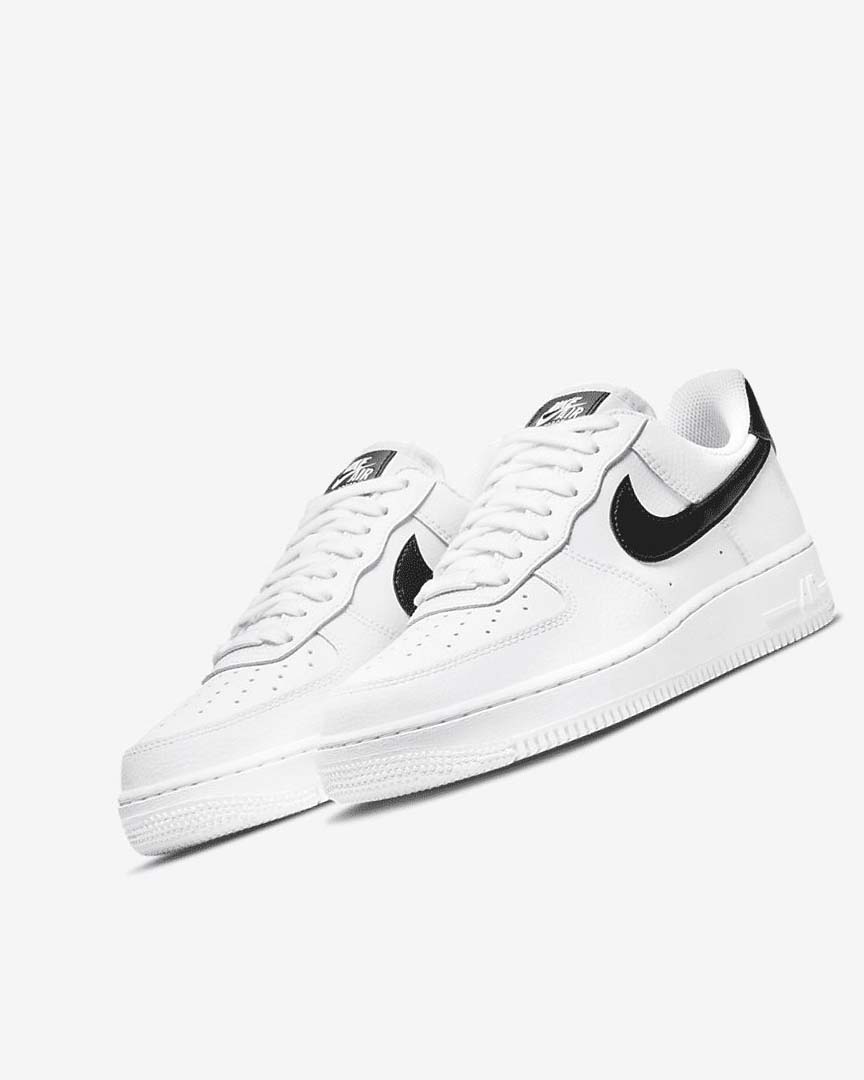 Zapatillas Nike Air Force 1 '07 Mujer Blancas Blancas Blancas Negras | CR3276