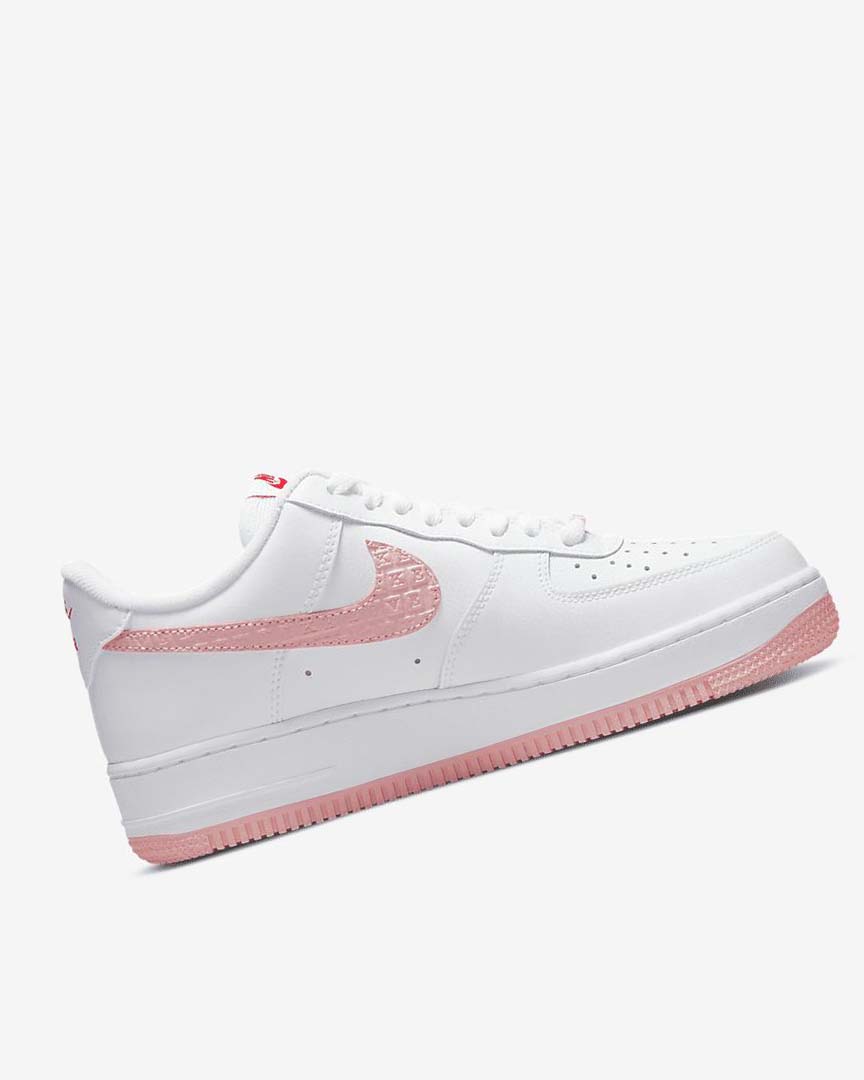 Zapatillas Nike Air Force 1 '07 Mujer Blancas Rojas | CR4632