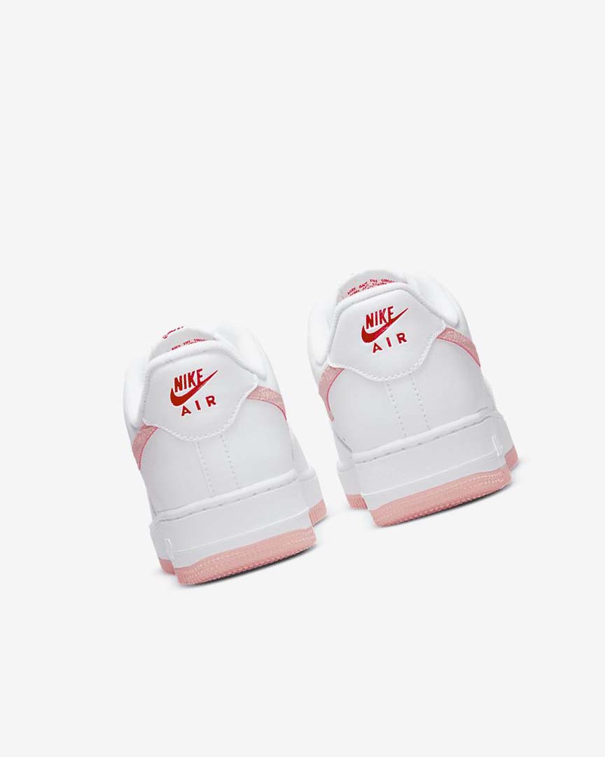 Zapatillas Nike Air Force 1 '07 Mujer Blancas Rojas | CR4632