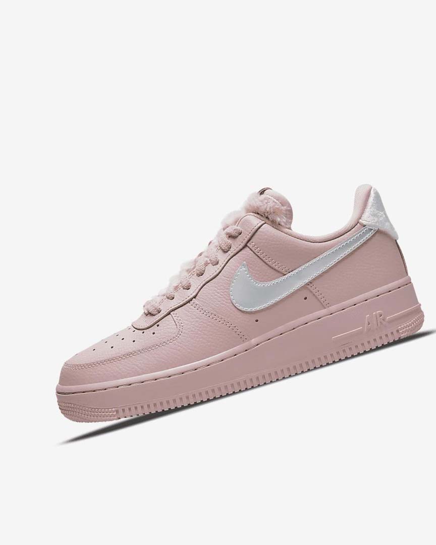 Zapatillas Nike Air Force 1 \'07 Mujer Rosas Metal Plateadas | CR5164