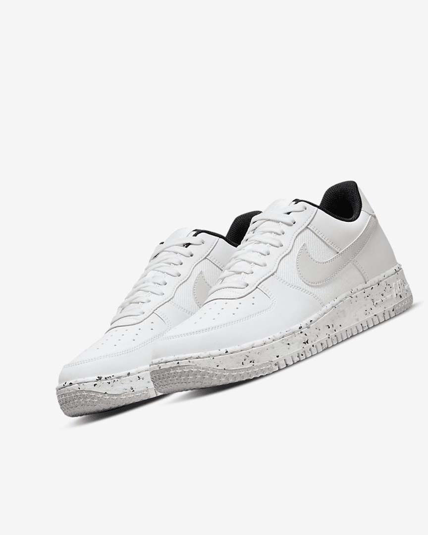 Zapatillas Nike Air Force 1 Crater Next Nature Hombre Blancas Negras Beige Claro | CR2471