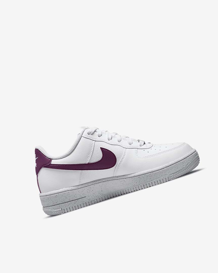 Zapatillas Nike Air Force 1 Crater Next Nature Niña Blancas Plateadas | CR4659