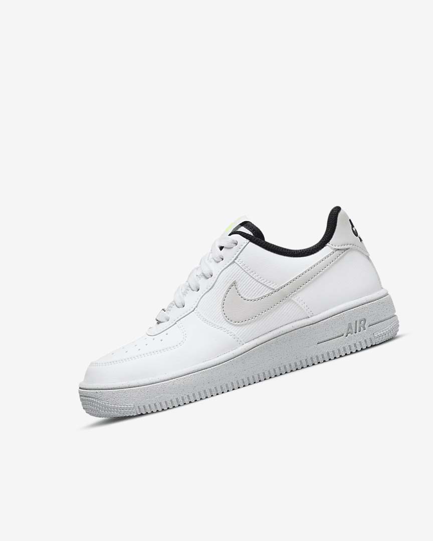 Zapatillas Nike Air Force 1 Crater Next Nature Niño Blancas Negras Beige Claro | CR5266