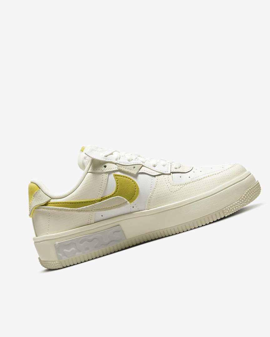 Zapatillas Nike Air Force 1 Fontanka Mujer Blancas Beige Claro | CR5435