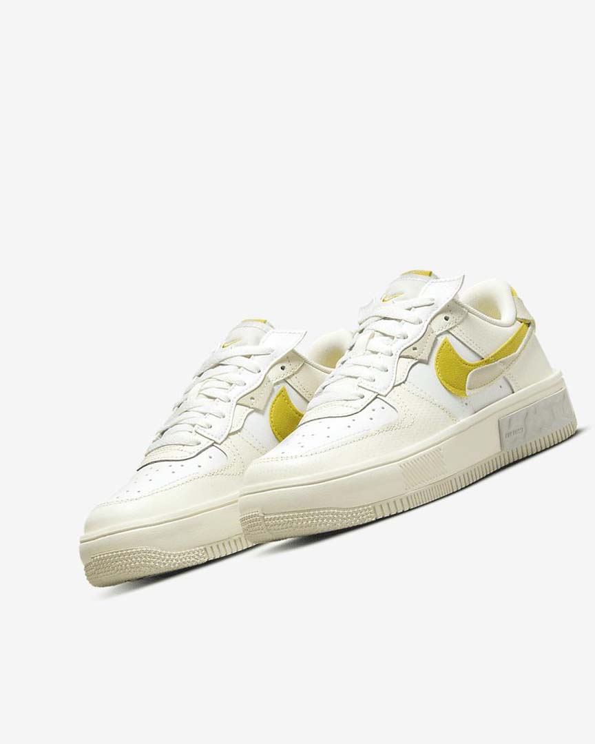 Zapatillas Nike Air Force 1 Fontanka Mujer Blancas Beige Claro | CR5435