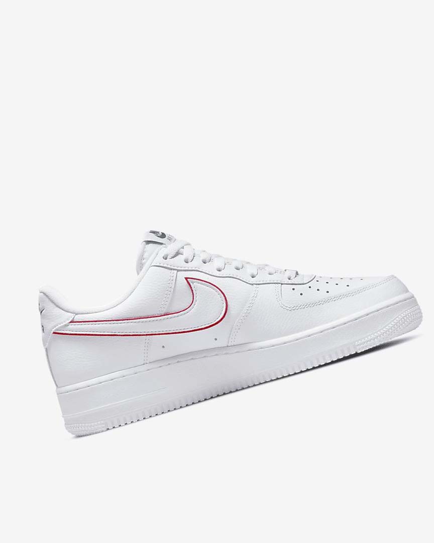 Zapatillas Nike Air Force 1 Hombre Blancas Verde Metal Plateadas Rojas | CR4988