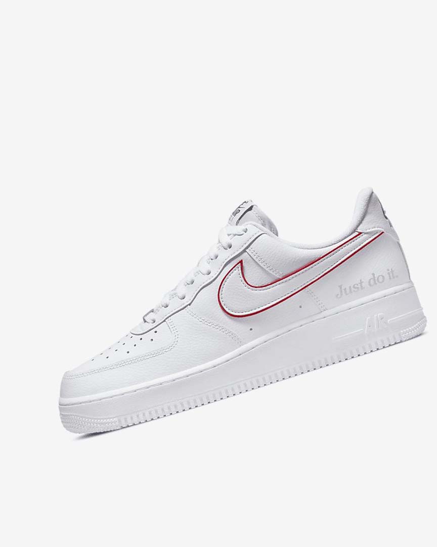 Zapatillas Nike Air Force 1 Hombre Blancas Verde Metal Plateadas Rojas | CR4988