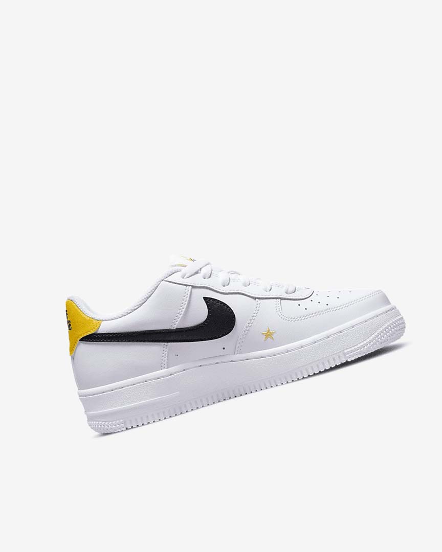 Zapatillas Nike Air Force 1 LV8 Niño Blancas Negras | CR5307