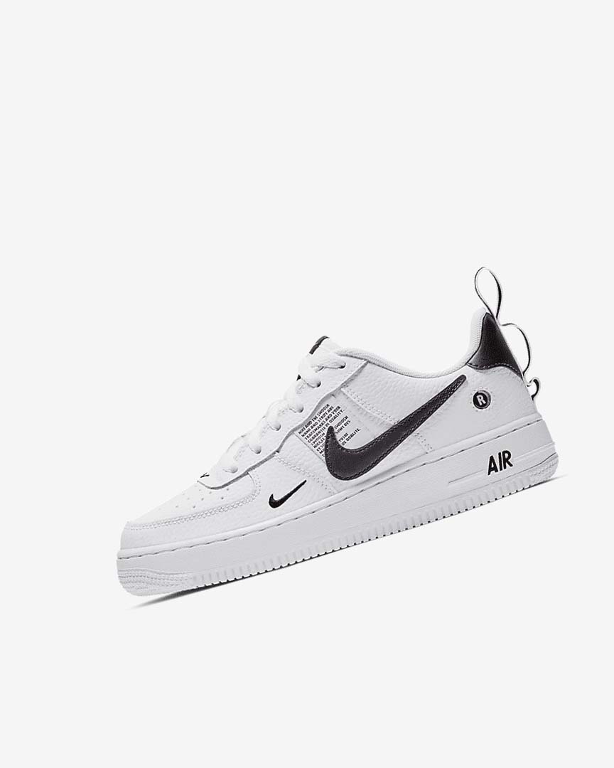 Zapatillas Nike Air Force 1 LV8 Utility Niña Blancas Negras Amarillo Blancas | CR4994