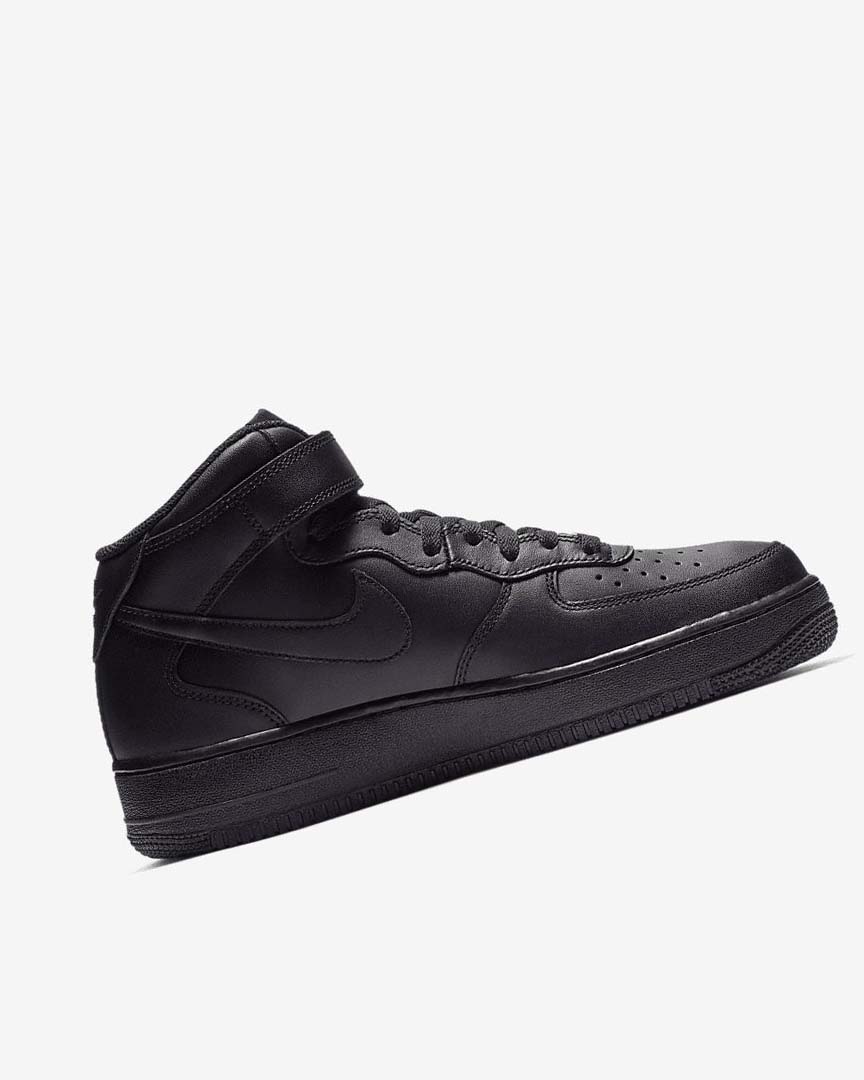 Zapatillas Nike Air Force 1 Mid '07 Hombre Negras Negras | CR2979