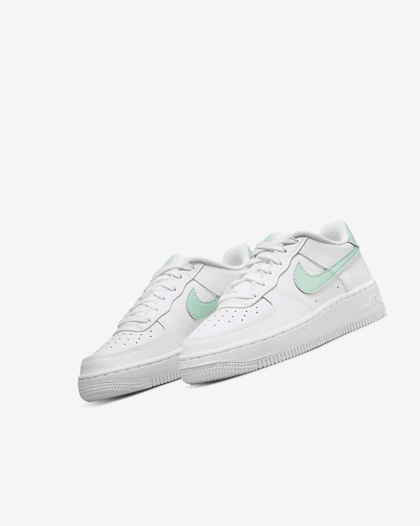 Zapatillas Nike Air Force 1 Niño Blancas Verde Menta | CR2217