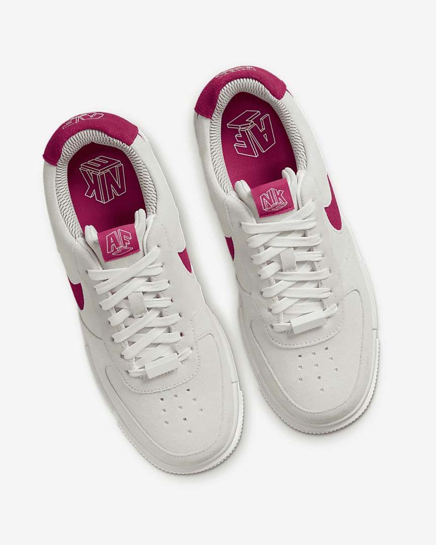 Zapatillas Nike Air Force 1 Pixel Mujer Blancas Blancas Blancas | CR1193