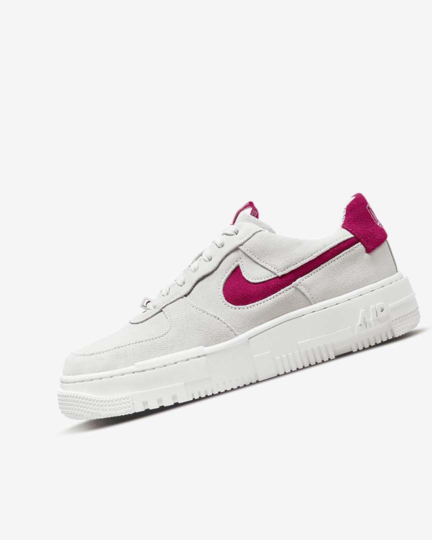 Zapatillas Nike Air Force 1 Pixel Mujer Blancas Blancas Blancas | CR1193