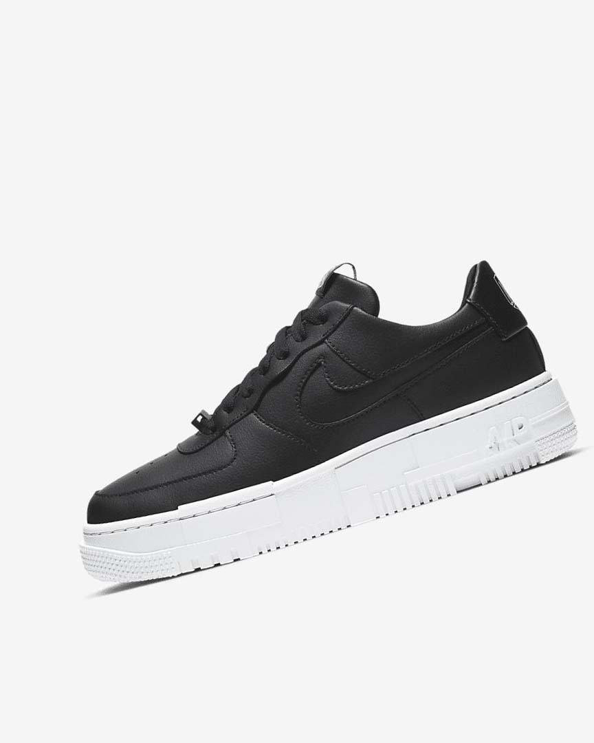 Zapatillas Nike Air Force 1 Pixel Mujer Negras Blancas Negras Negras | CR3038