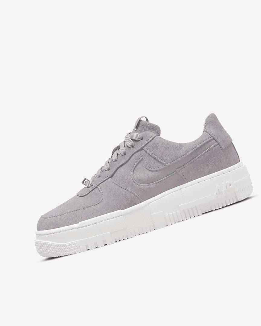 Zapatillas Nike Air Force 1 Pixel Mujer Gris Gris Blancas Gris | CR5135