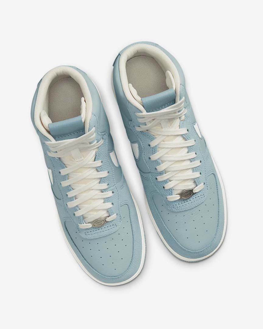 Zapatillas Nike Air Force 1 Sculpt Mujer Azules Metal Plateadas Blancas | CR3100