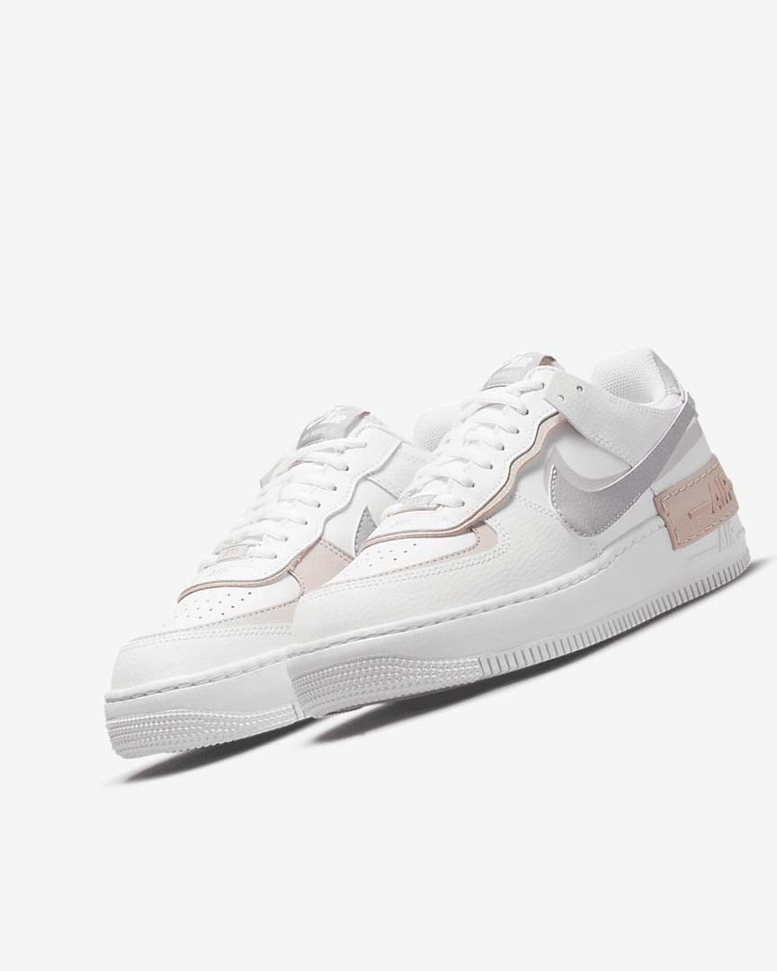 Zapatillas Nike Air Force 1 Shadow Mujer Blancas Rosas Rosas Gris | CR1183