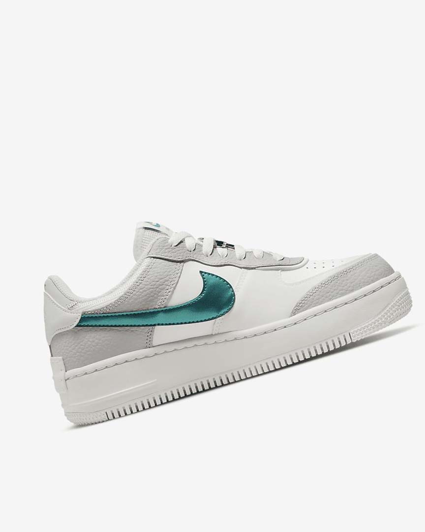 Zapatillas Nike Air Force 1 Shadow Mujer Blancas Gris Blancas | CR3164