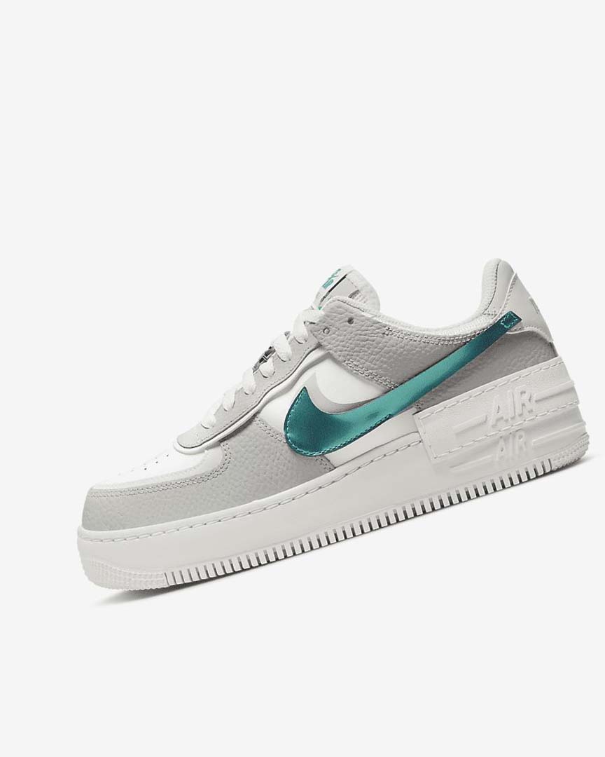 Zapatillas Nike Air Force 1 Shadow Mujer Blancas Gris Blancas | CR3164