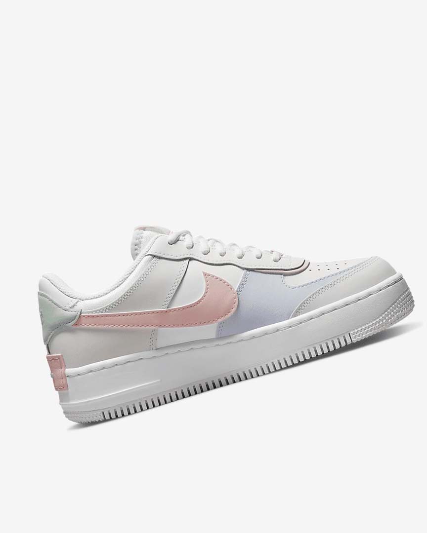 Zapatillas Nike Air Force 1 Shadow Mujer Blancas Verde Menta Gris | CR4904