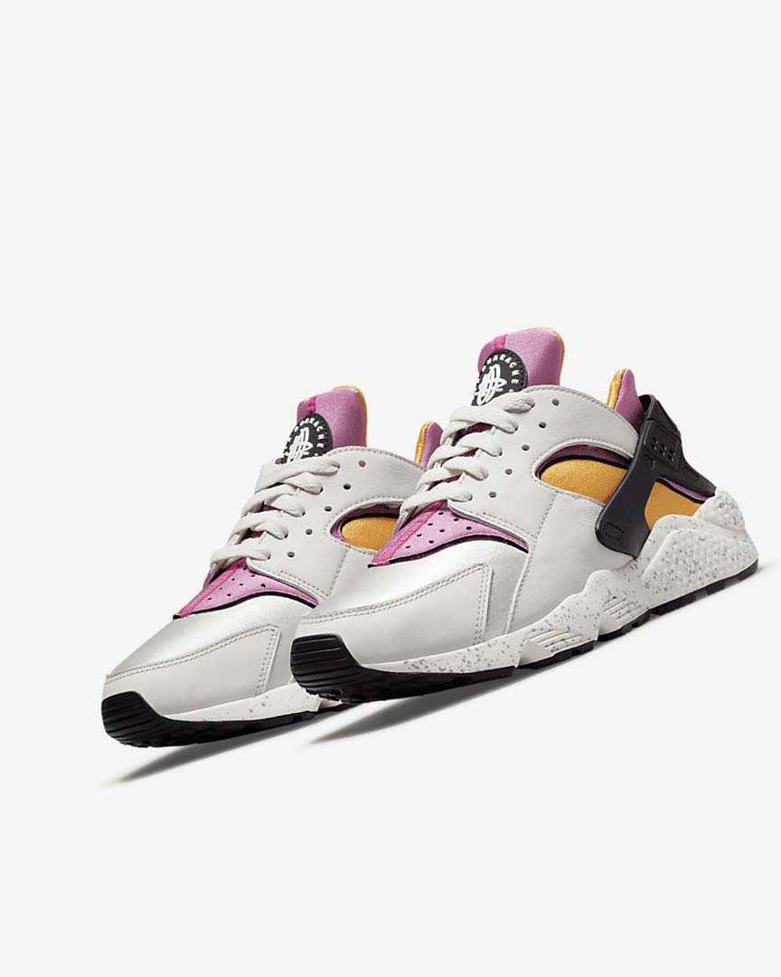 Zapatillas Nike Air Huarache Hombre Beige Claro Doradas Negras Rosas | CR1110