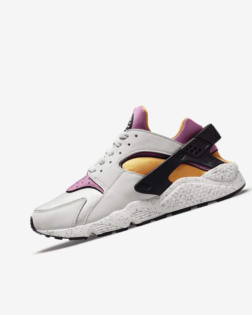 Zapatillas Nike Air Huarache Hombre Beige Claro Doradas Negras Rosas | CR1110