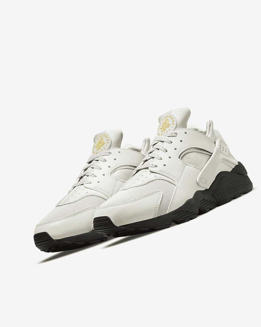 Zapatillas Nike Air Huarache Hombre Beige Claro Negras Plateadas Doradas | CR5429