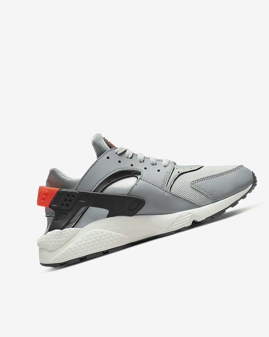 Zapatillas Nike Air Huarache Hombre Gris Gris Claro Naranjas | CR4500