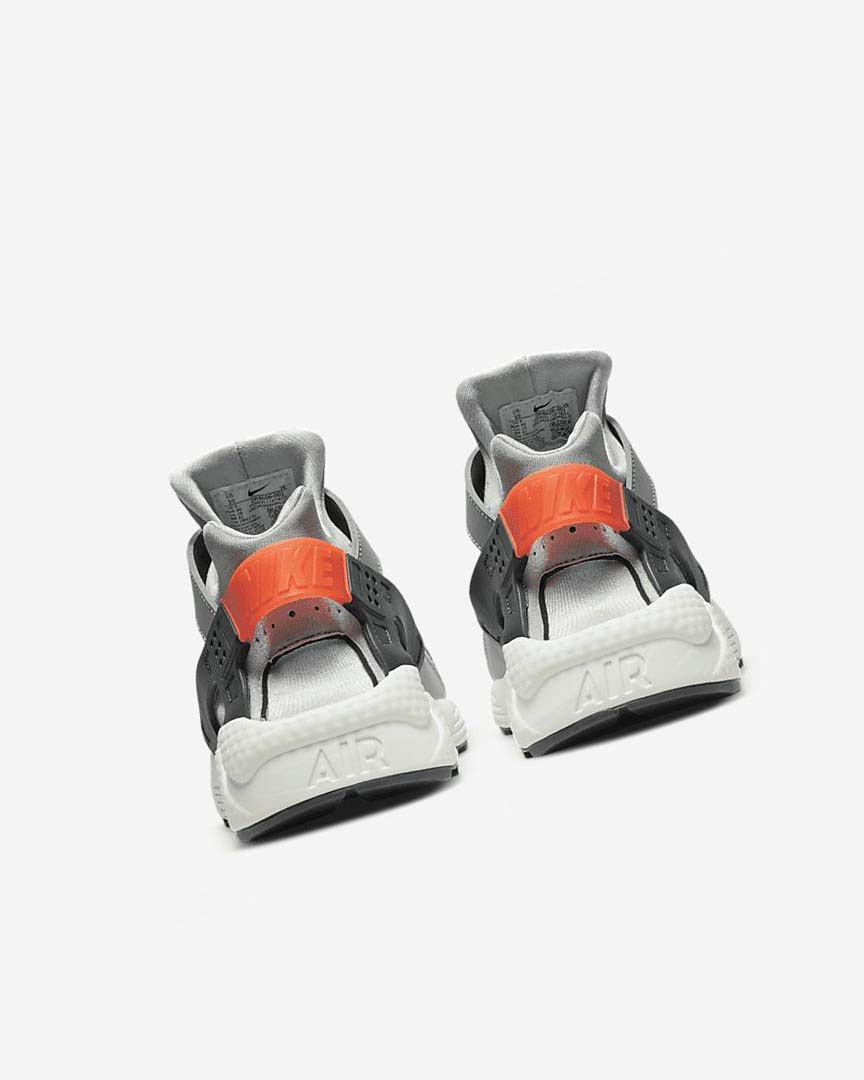 Zapatillas Nike Air Huarache Hombre Gris Gris Claro Naranjas | CR4500