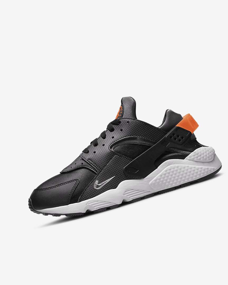 Zapatillas Nike Air Huarache Hombre Negras Naranjas Gris Blancas | CR4989