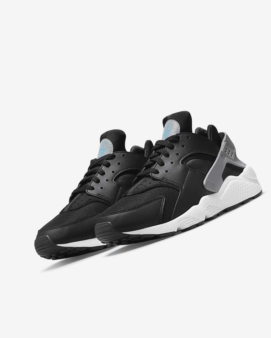 Zapatillas Nike Air Huarache J22 Hombre Negras Gris Blancas | CR5043