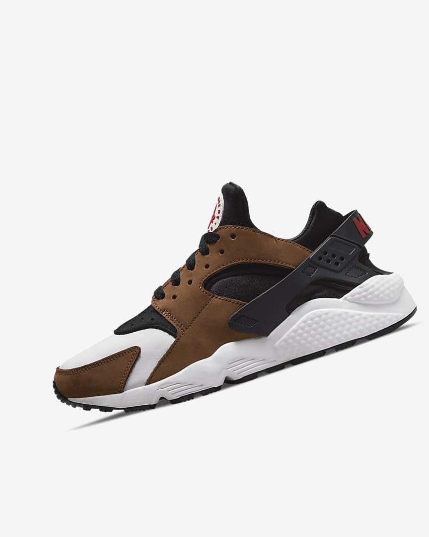 Zapatillas Nike Air Huarache LE Hombre Negras Blancas Rojas | CR2965