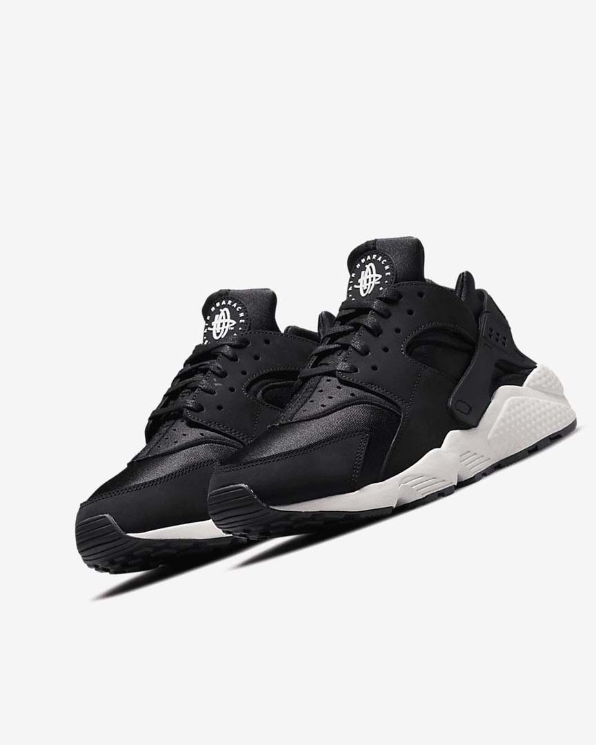 Zapatillas Nike Air Huarache LE Hombre Negras Blancas | CR4896