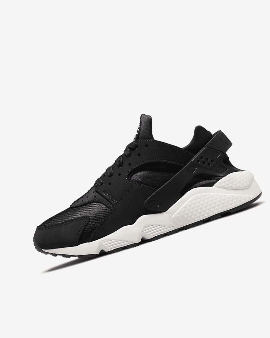 Zapatillas Nike Air Huarache LE Hombre Negras Blancas | CR4896