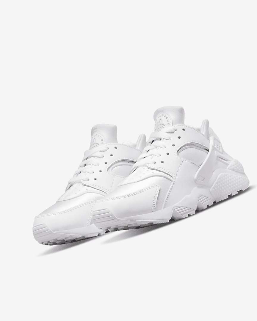 Zapatillas Nike Air Huarache Mujer Blancas Plateadas | CR2560