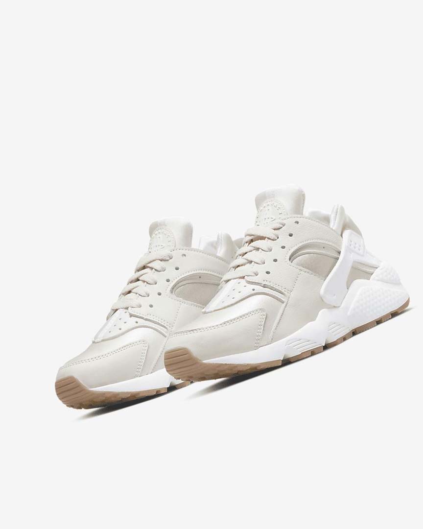 Zapatillas Nike Air Huarache Mujer Kaki Marrones Claro Blancas | CR2499